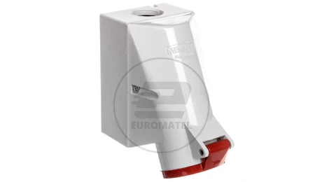 Gniazdo naścienne 2-częściowe 32A 4p 6h 400V IP44 zaciski śrubowe MEN1425