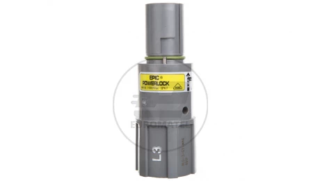 Obudowa wtyczki przenośna EPIC POWERLOCK F6 C L3 szara M40 44420215