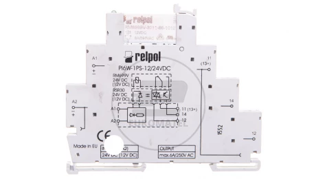 Gniazdo do przekaźnika RM699BV i RSR30 szary PI6W-1PS-12/24VDC 858595