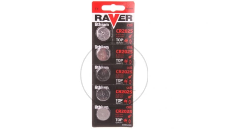 Bateria litowa RAVER CR2025 /blister 5szt./ B7325