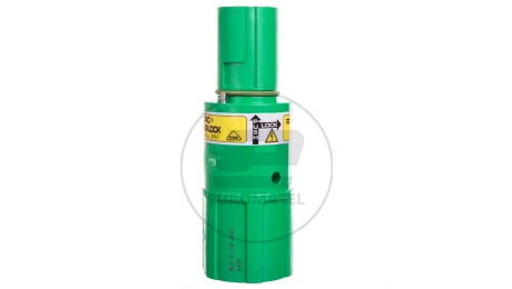Obudowa wtyczki przenośna EPIC POWERLOCK F6 C PE zielona M40 44420211
