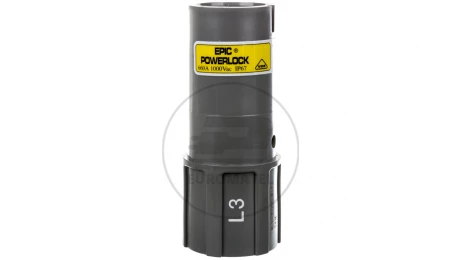 Obudowa gniazda przenośna EPIC POWERLOCK D6 C L3 szara M40 44420220