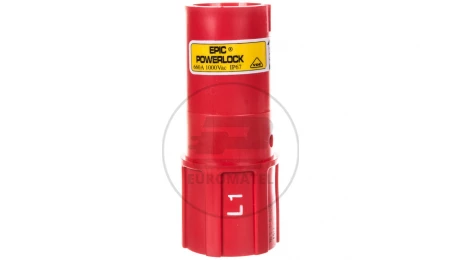 Obudowa gniazda przenośna EPIC POWERLOCK D6 C L1 czerwona M40 44420319