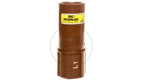 Obudowa gniazda przenośna EPIC POWERLOCK D6 C L1 brązowa M40 44420218