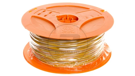 Przewód instalacyjny X05V-K 0,5 żółty/biały 4512321S /250m/