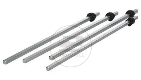 Wałek do napędów obrotowych 8x8 mm długość 600mm do 3LD23/24 /5szt./ 3LD9245-2C