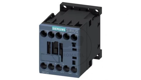 3RT2016-1AH01 Power contactor, AC-3 9 A, 4 kW / 400 V 1 NO, 48 V AC, 50 / 60 Hz 3-pole, Size S00 screw terminal