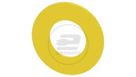 Etykieta podkładkowa żółta okrągła 45mm z inskrypcją /ZATRZYMANIE AWARYJNE/ otwór 22mm SIRIUS ACT 3SU1900-0BA31-0ND0 /10szt./