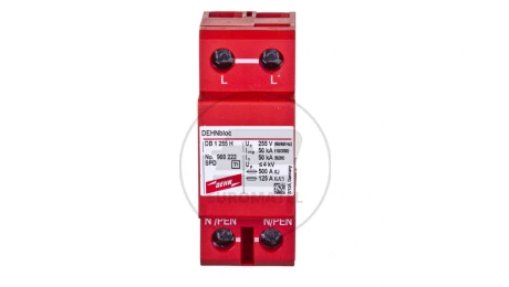 Ogranicznik przepięć B Typ 1 1P 50kA 4kV DEHNbloc 1 255 H 900222
