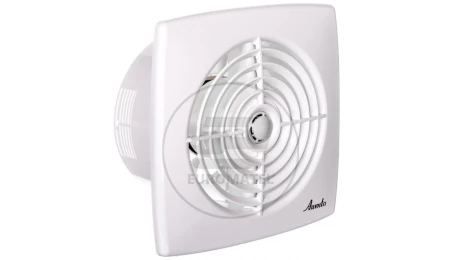 Wentylator wyciągowy fi 125 16W 175m3/h 230V IPX4 biały włącznik pociągany RETIS WR125W E00078 WR125W