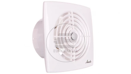 Wentylator wyciągowy fi 125 16W 175m3/h 230V IPX4 biały RETIS WR125 E000 WR125