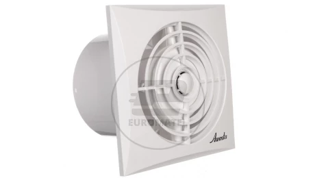 Wentylator wyciągowy fi 100 8W 102m3/h 230V IPX4 biały wył. czasowy SILENCE WZ100T