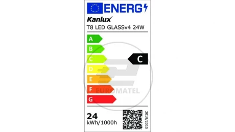 Świetlówka LED T8 G13 1512mm GLASSv4 24W-CW 3840lm 6500K barwa zimna 3 lata Gwar. 33215