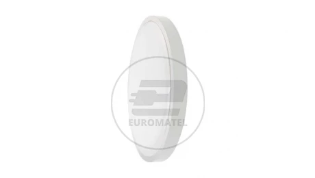 Plafoniera LED 18W 1830lm 4000K IP44 Okrągła fi295 Mleczny Biała Ramka z mikrofalowym czujnikiem ruchu (+ pilot do sterowania) 7