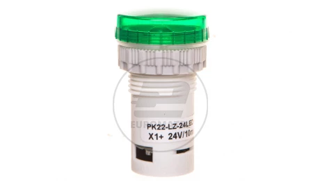 Lampka kompaktowa zielona PK22-LZ-24-LED AC/DC