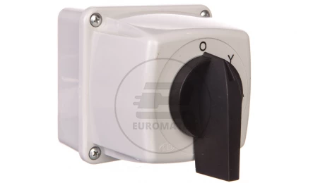 Łącznik krzywkowy Gwiazda-trójkąt 3P 16A IP44 w obudowie Łuk E16-23 951622