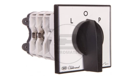 Łącznik krzywkowy L-0-P 3P 63A IP65 z płytką ŁK 63-42 926342