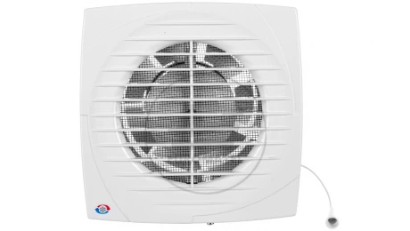Wentylator osiowy fi100 230V 14W 50Hz 95m3/h 34dB z wyłącznikiem sznurkowym 100D1V