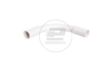 Złaczka kątowa dwukielichowa PVC ZKL 13 10148 /100szt./