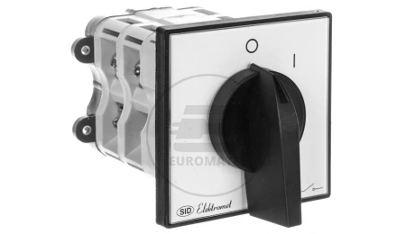 Łącznik krzywkowy 0-1 3P 100A IP65 ŁK 100-12 z płytką 910700