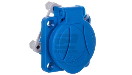 Gniazdo natablicowe niebieskie 16A 230V 2P+Z IP54 GN-16A 921815