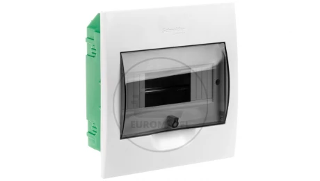 Rozdzielnica modułowa 1x8 podtynkowa IP40 drzwi transparentne Easy9 EZ9E108S2F