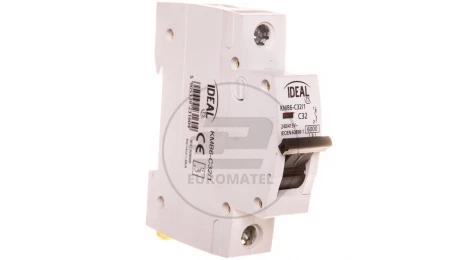 Wyłącznik nadprądowy 1P C 32A 6kA AC KMB6-C32/1 23160