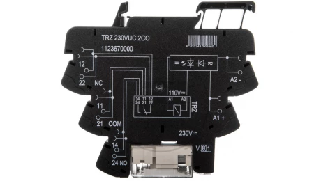 Przekaźnik przemysłowy 2P 8A 230V AC/DC TRZ 230VUC 2CO 1123670000
