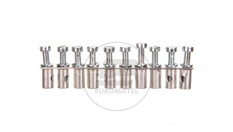 Mostek poprzeczny 10-torowy, raster 6mm szary Q 10 SAK2.5 0368700000