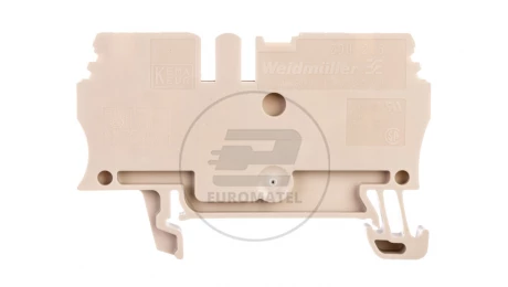 Złączka ZDU 2.5 24A 2,5mm2 ciemnobeżowa 1608510000