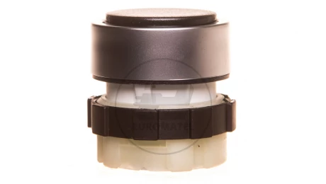 Przycisk czarny bez samopowrotu 22mm IP67 pierścień czołowy aluminium BE-B3D-SW-0000000