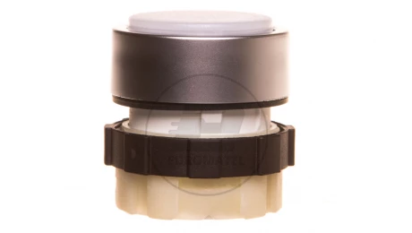 Przycisk biały podświetlany bistabilny IP67 22mm lampa max 1,9W IP67 BE-B3DL-WS-000000