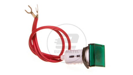 Lampka sygnalizacyjna zielona neonówka L-PKZ0-GN(400V) 082155