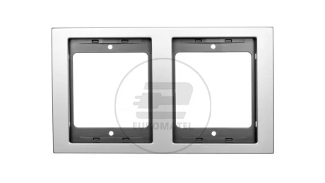 K.5 Ramka 2-krotna pionowa aluminum 13237003