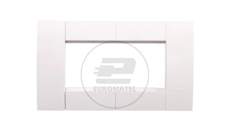 Ramka podwójna 45x45 biała do kanałów osprzętowych GT4529010