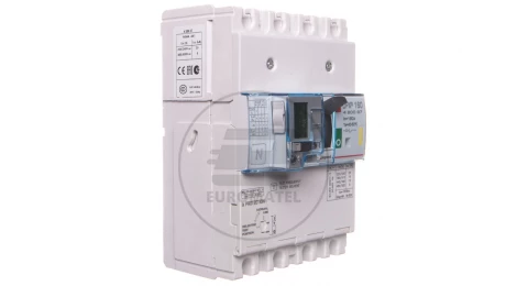 Wyłącznik mocy 4P 160A 16kA z zabezpieczeniem różnicowoprądowym DPX3 160 420037
