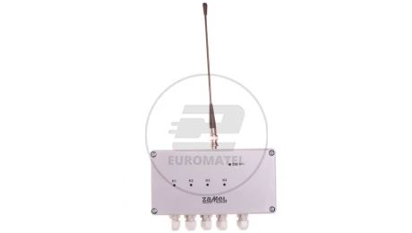 Radiowy wyłącznik sieciowy czterokanałowy 230V 4Z 16A zasięg 350m IP56 RWS-311C/Z EXF10000095