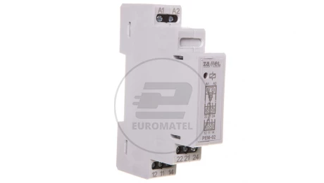 Przekaźnik elektromagnetyczny 230V AC 2x8A PEM-02/230 EXT10000099