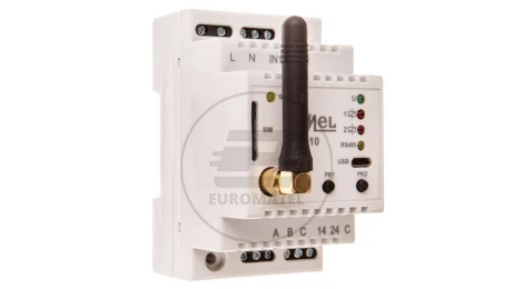 Sterownik zdalny GSM modułowy 2-kanałowy GRM-10 EXF10000083