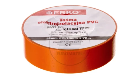 Taśma izolacyjna 19/20 pomarańczowa TPVC_19-20-ORANGE