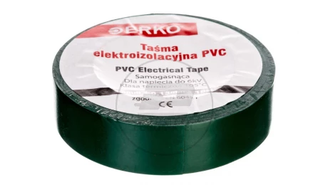 Taśma izolacyjna 15/10 zielona TPVC_15-10-ZIELONA /10szt./
