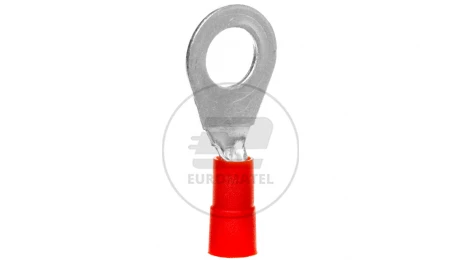 Końcówka oczkowa Cu izolowana KOE 6-1 /100szt./