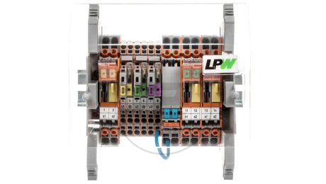 Listwa pomiarowa LPW 14-torowa 60V AC równoległa 847-297/060-2000