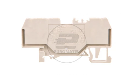 Złączka szynowa 3-przewodowa Ex 2,5mm2 jasnoszara 280-993/