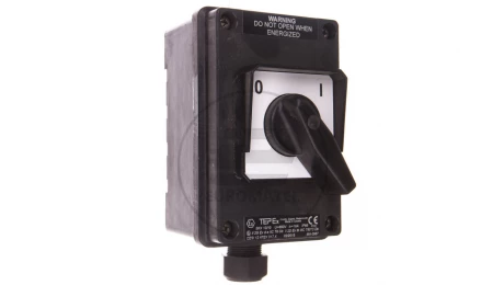 Łącznik 0-1 250V 16A czarny Ex SKX 13/10 IP66 strefa 1,21 oraz 2,22 31-000-9024