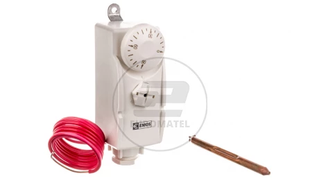 Termostat ręczny z czujnikiem T80F 0-90C 16A 230V biały P5682