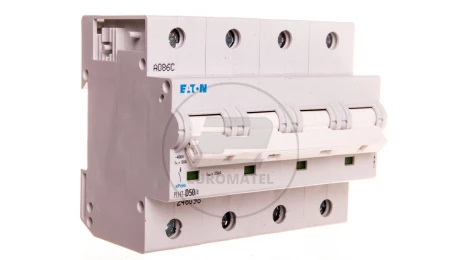 Wyłącznik nadprądowy 4P D 50A 25kA AC PLHT-D50/4 248098