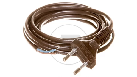 Przewód przyłączeniowy bez wyłącznika /woreczek/ 300cm brązowy SP3,0(2X0,75)BRA PRW10000464
