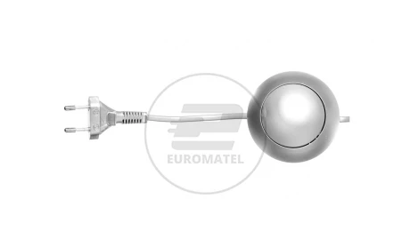 Przewód przyłączeniowy 250cm z wyłacznikiem nożnym brązowy SP/WN2,5(2X0,75)BRA PRW10000360