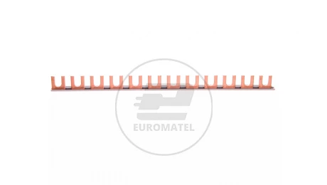 Szyna łączeniowa 1P 63A 10mm2 widełkowa (12 mod.) BI1-10-12 404911